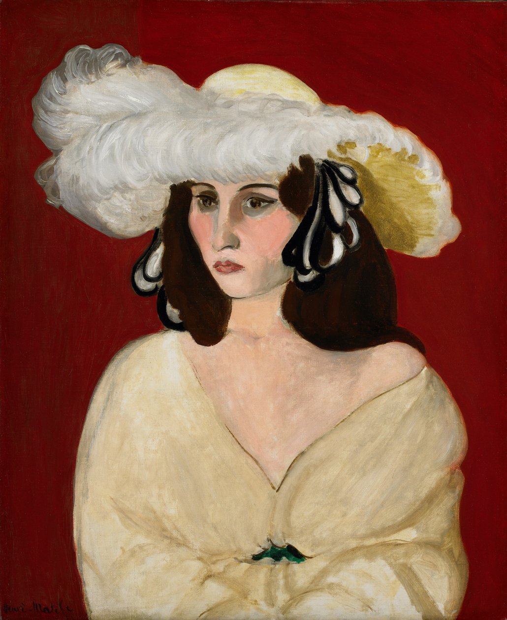 Fehér tollak alkotó: Henri Matisse