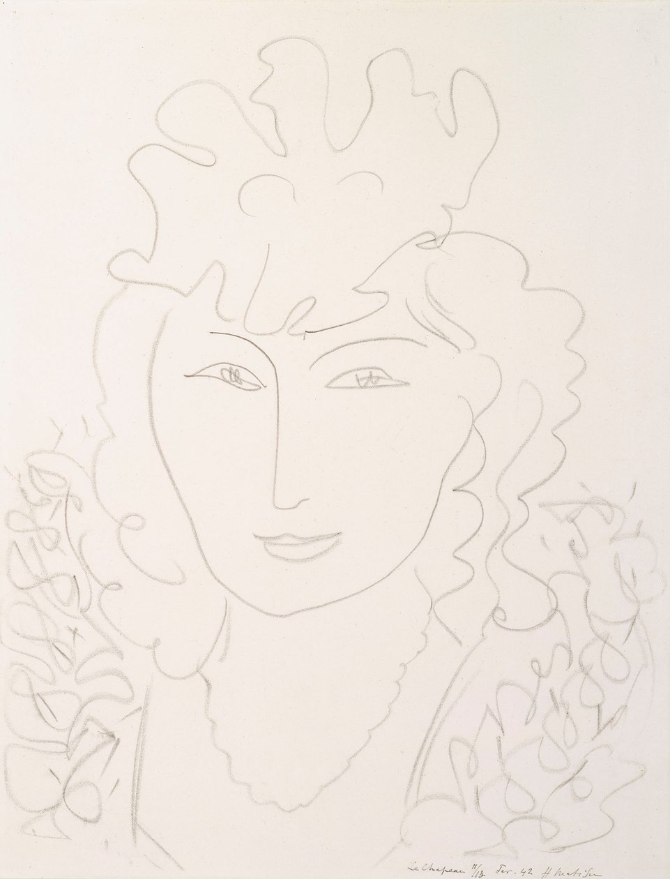 Kalapos nő alkotó: Henri Matisse