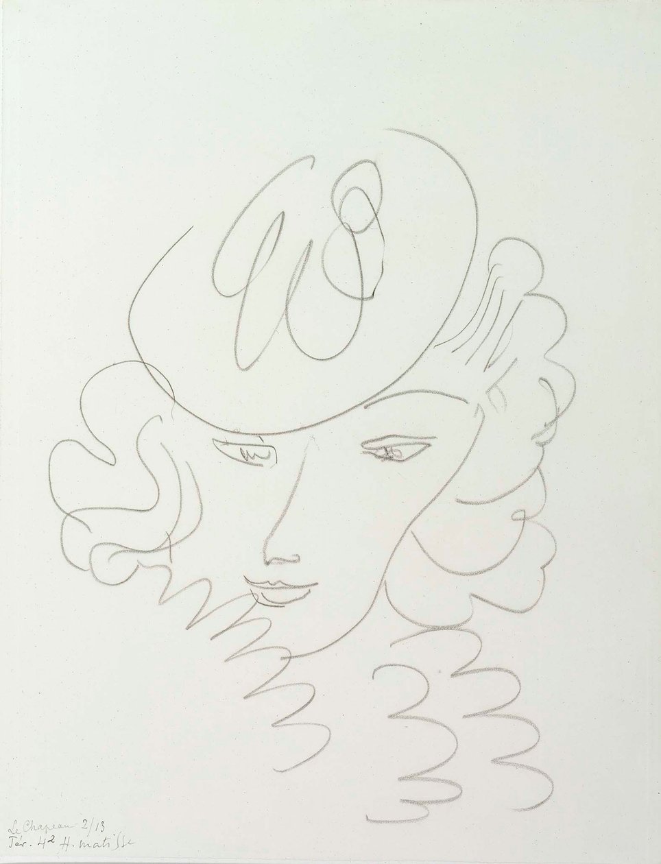 Kalapos nő alkotó: Henri Matisse