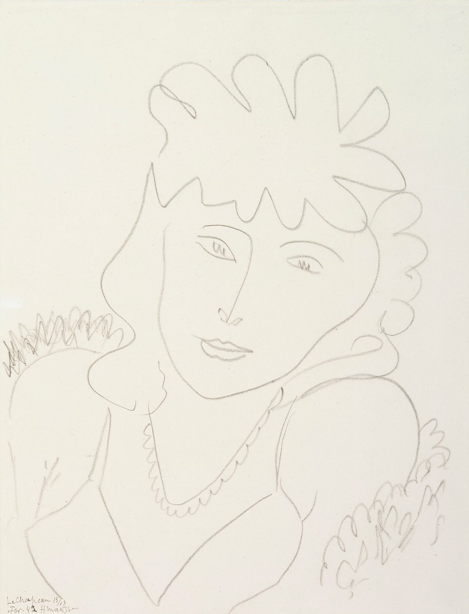 Kalapos nő alkotó: Henri Matisse