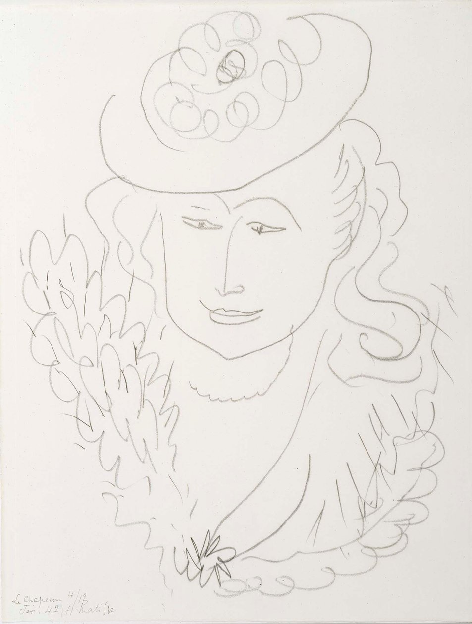 Kalapos nő alkotó: Henri Matisse