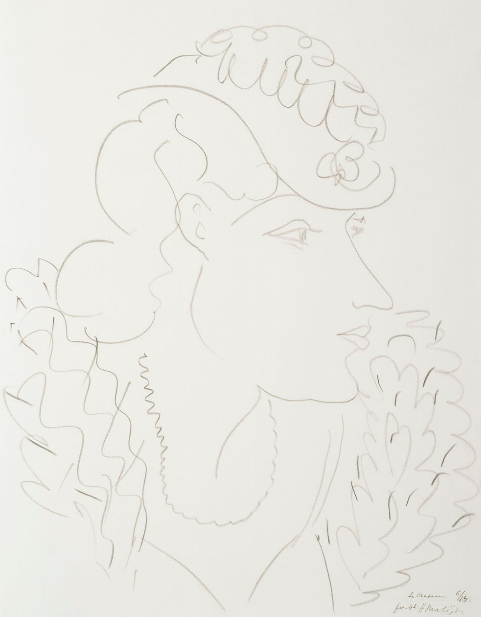 Nő kalappal alkotó: Henri Matisse