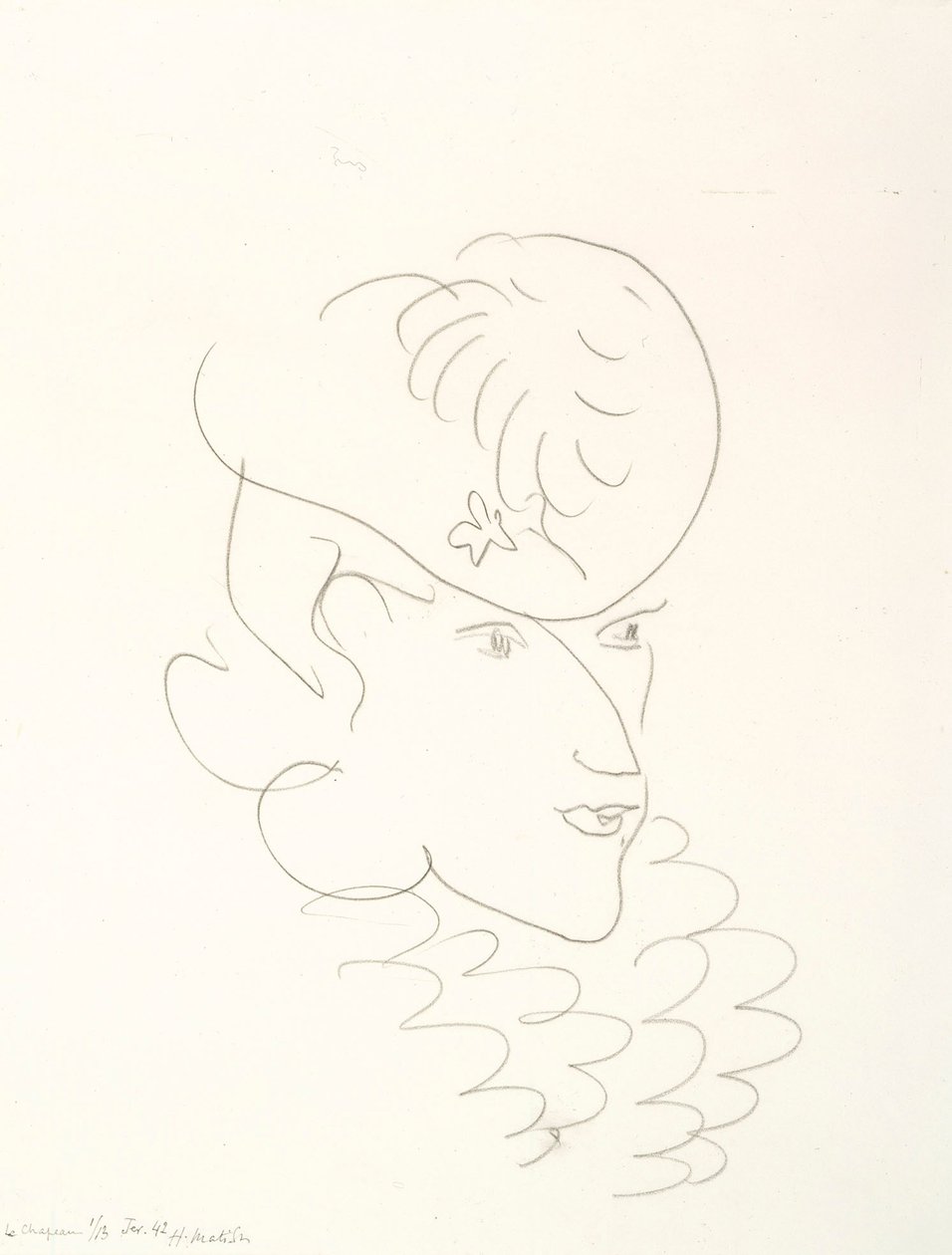 Nő kalappal alkotó: Henri Matisse
