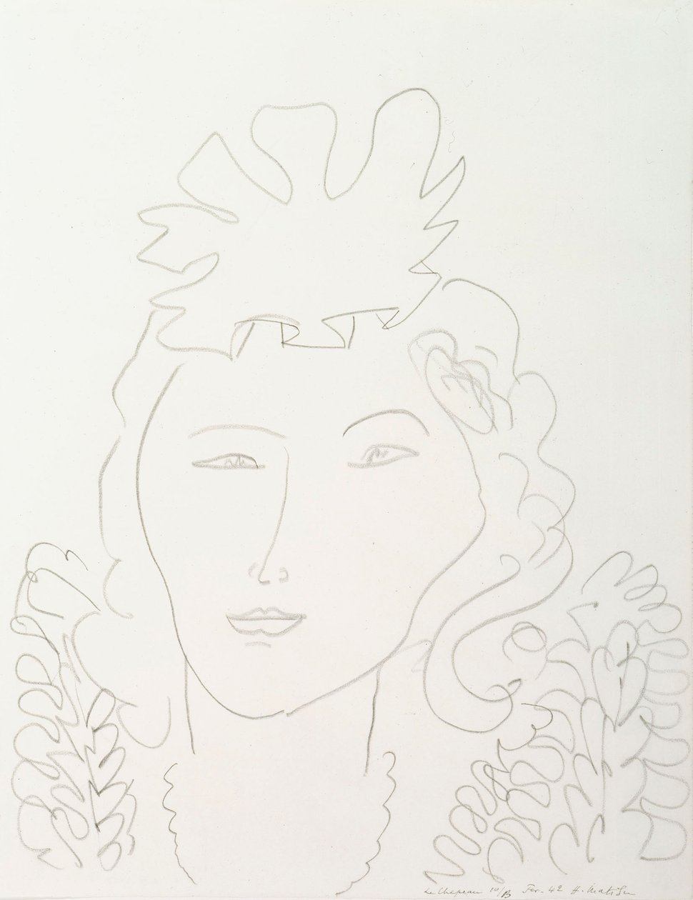 Kalapos nő alkotó: Henri Matisse