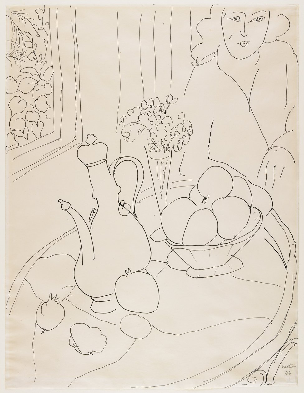 Nő csendélet alkotó: Henri Matisse