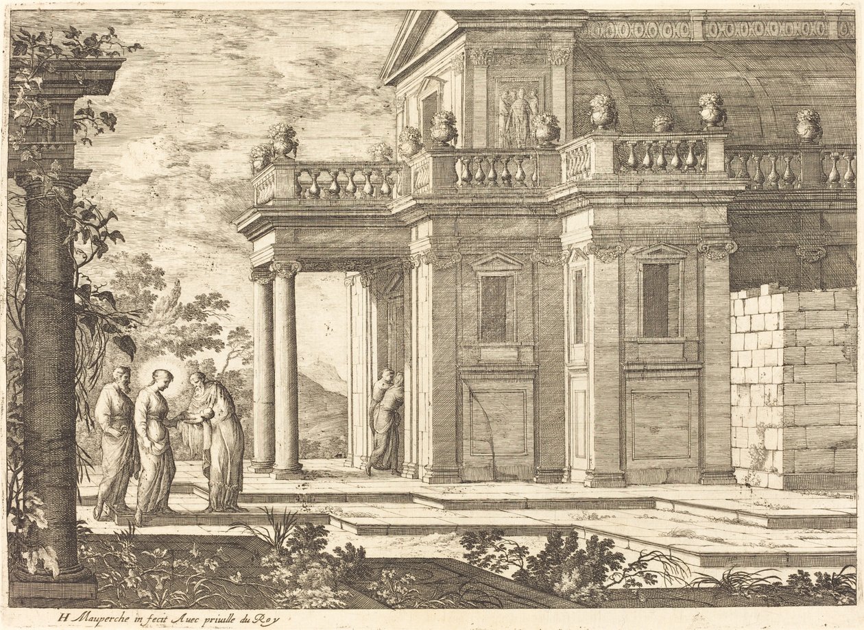 Bemutató a templomban alkotó: Henri Mauperche