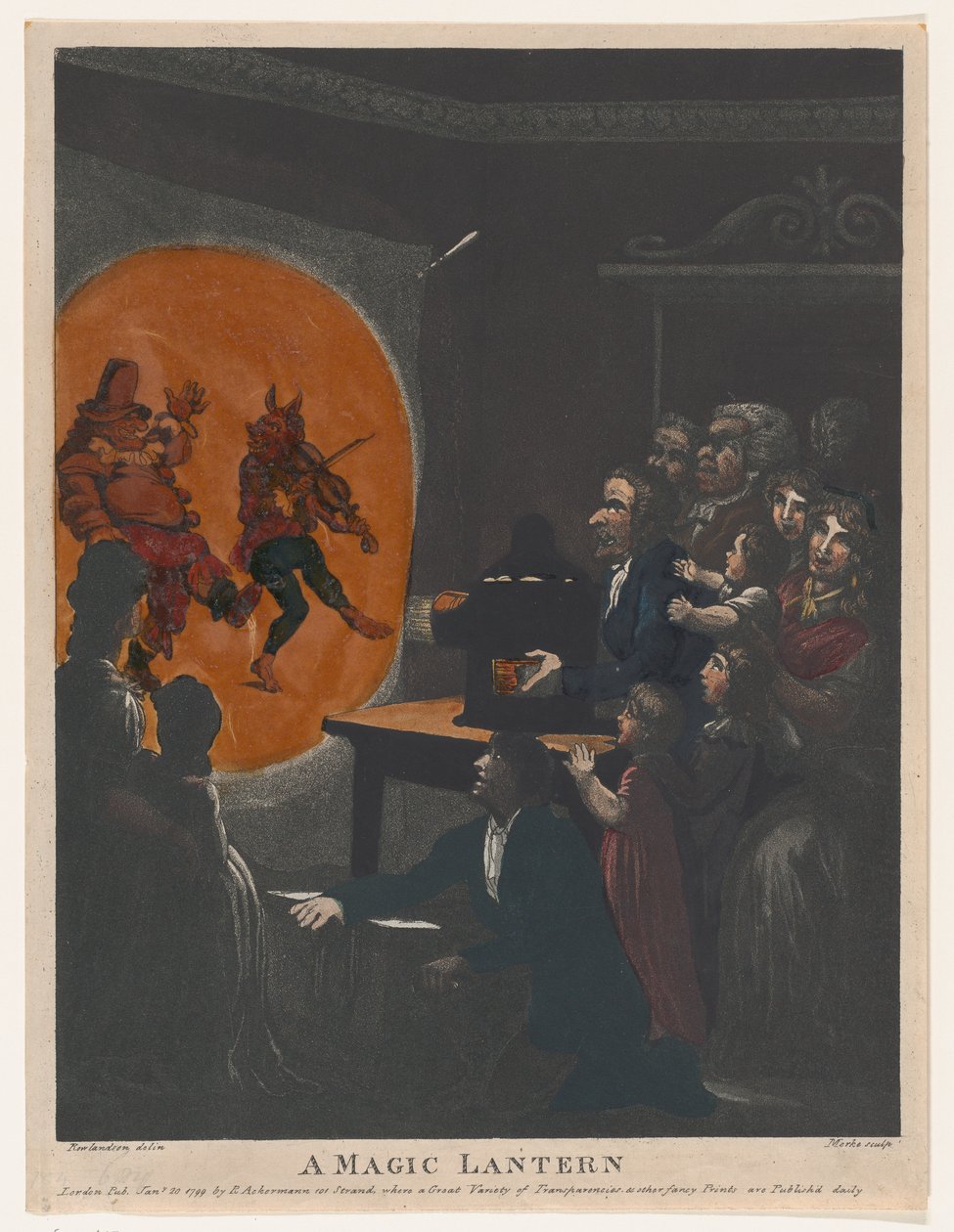Varázslámpás, 1799. január 30. alkotó: Henri Merke