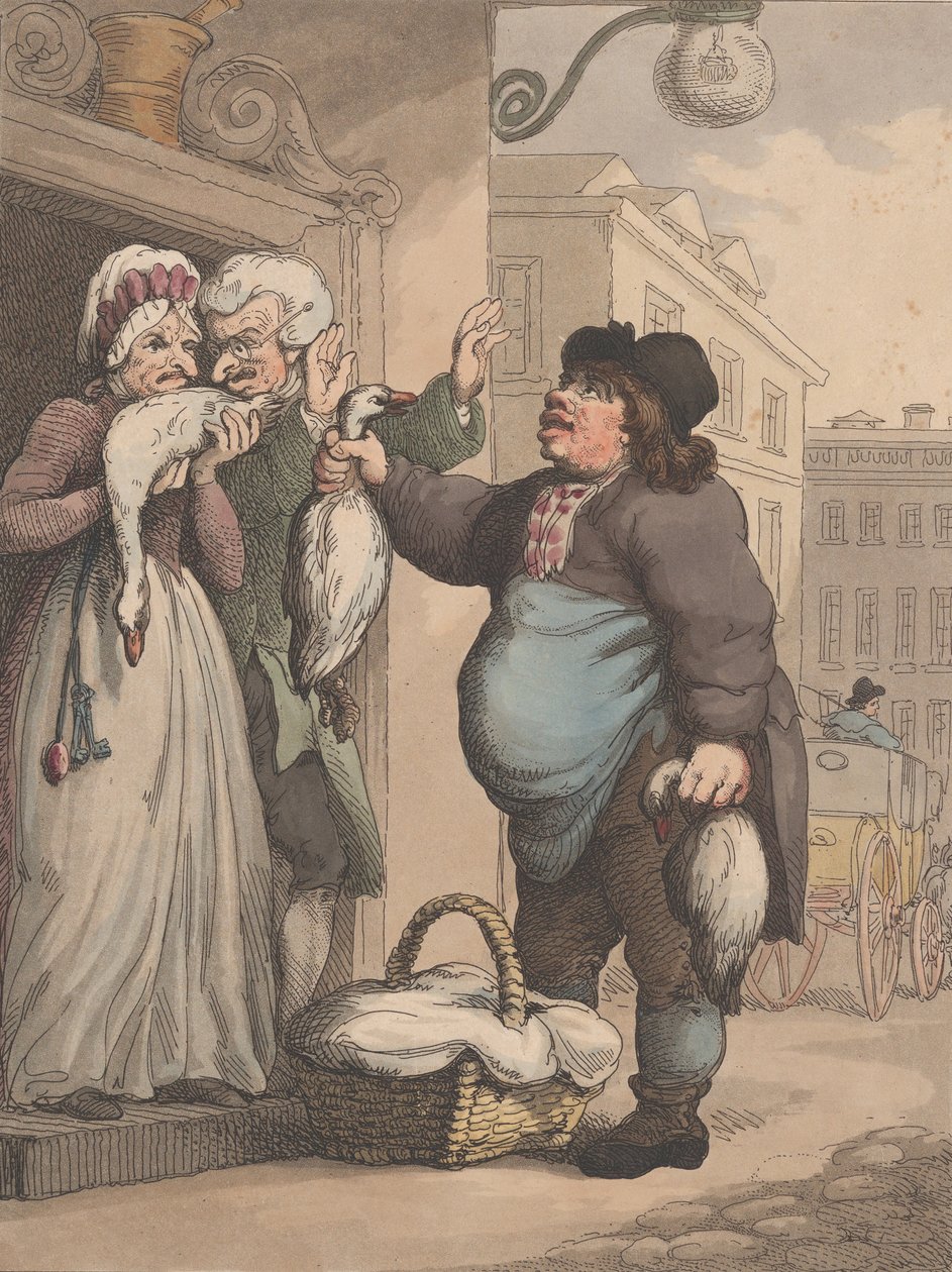 Cries of London, No. 2: Buy my Goose, my fat Goose, 1799. január 1.. alkotó: Henri Merke