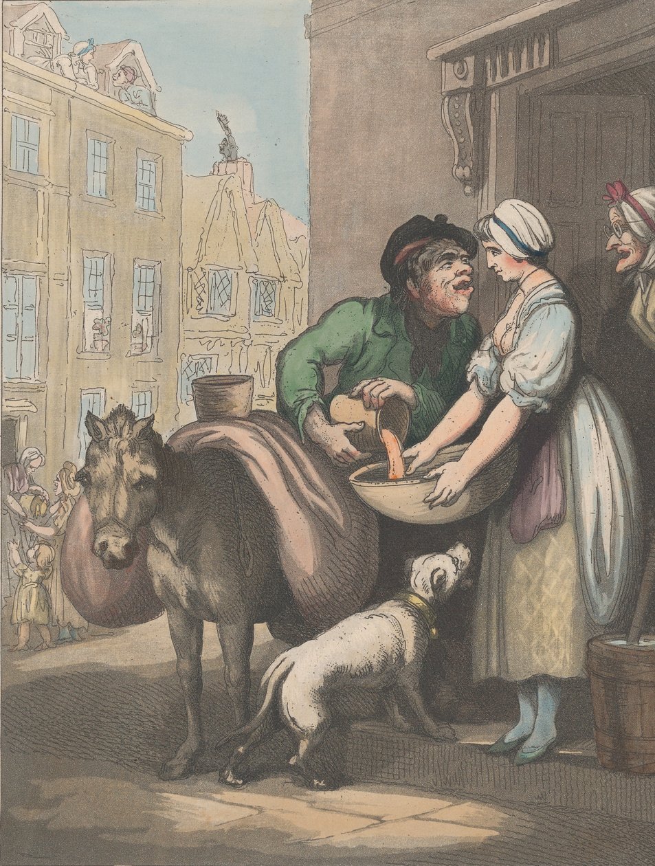 Cries of London, No. 4: Do You Want Any Brickdust, 1799. február 20. alkotó: Henri Merke