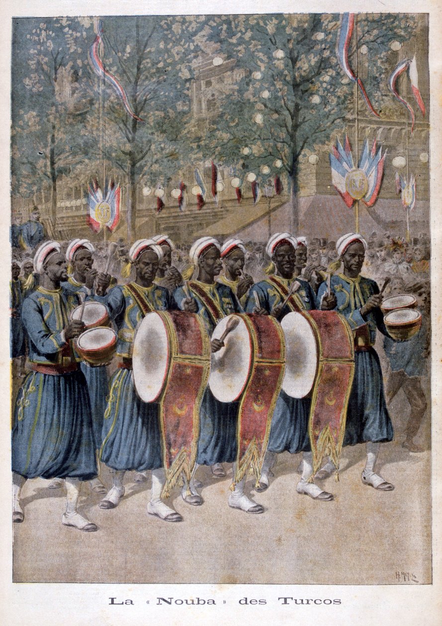 Algériai turkók ezredje, 1896 alkotó: Henri Meyer