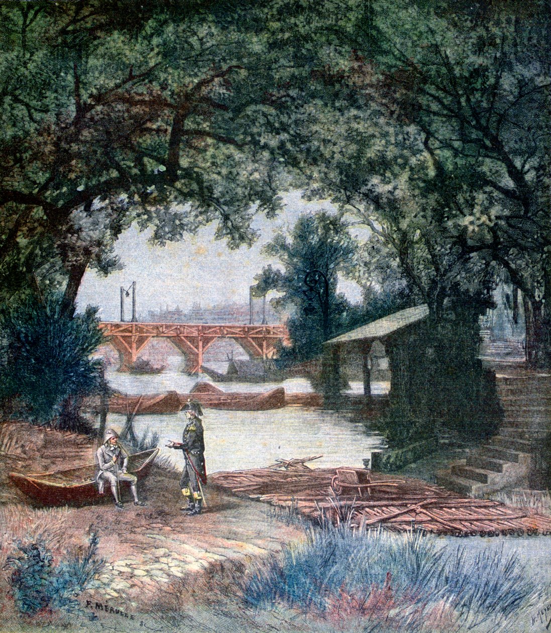 Thermidor első felvonása, Victorien Sardou, 1891 alkotó: Henri Meyer