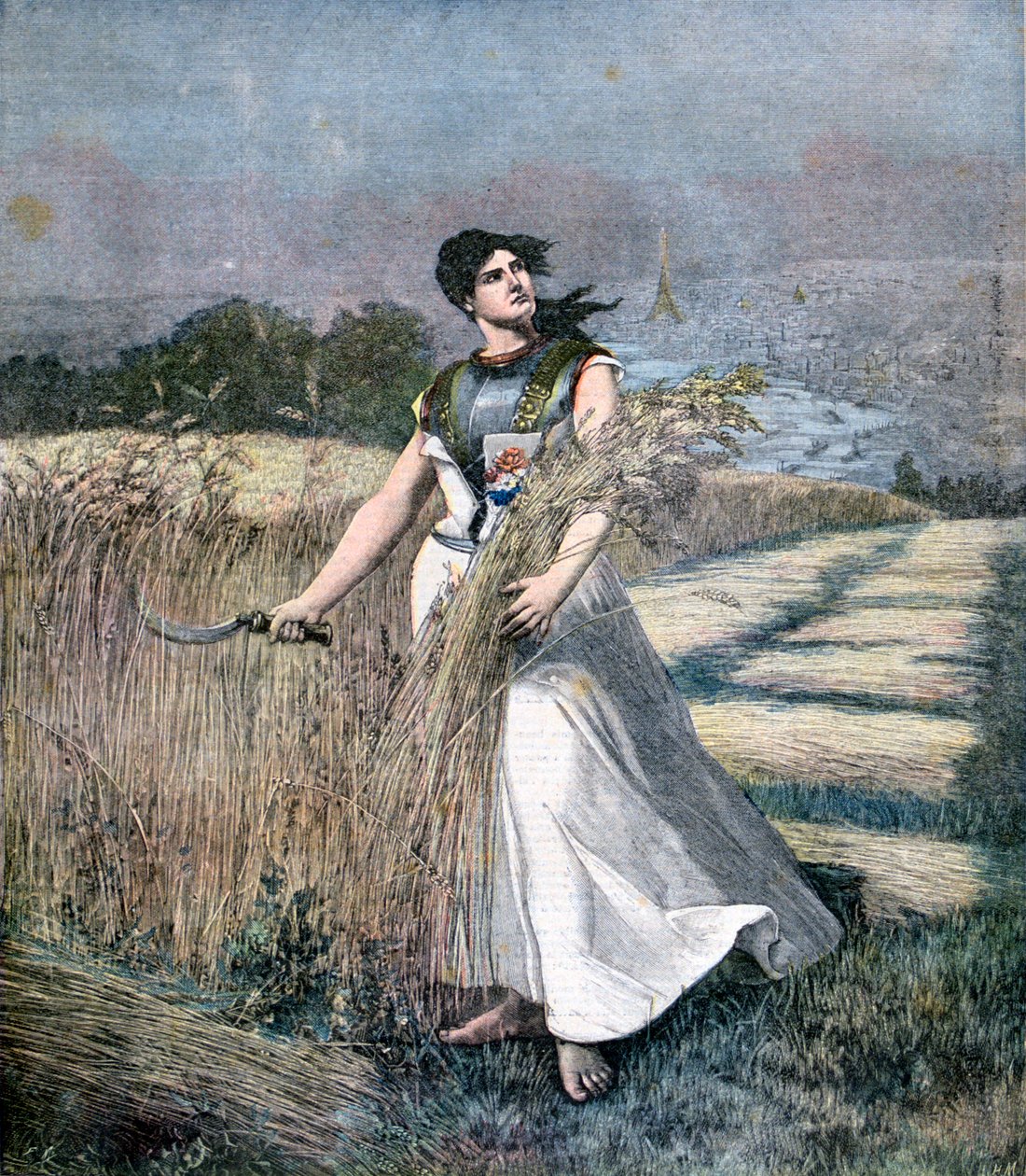 Franciaország allegóriája, 1891 alkotó: Henri Meyer
