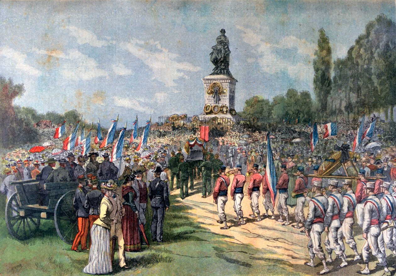 A Mars-la-Tour-i csata évfordulója, 1870. augusztus 16., 1892. alkotó: Henri Meyer