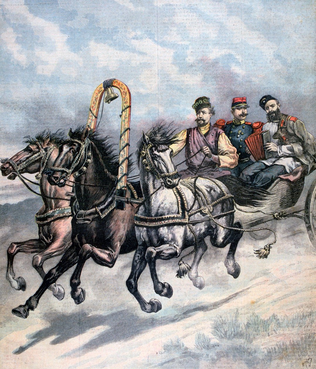 Francia-Orosz Szövetség, 1893 alkotó: Henri Meyer