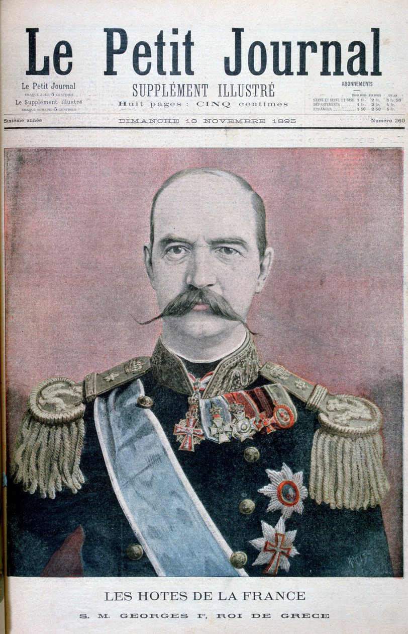 I. György görög, 1895 alkotó: Henri Meyer