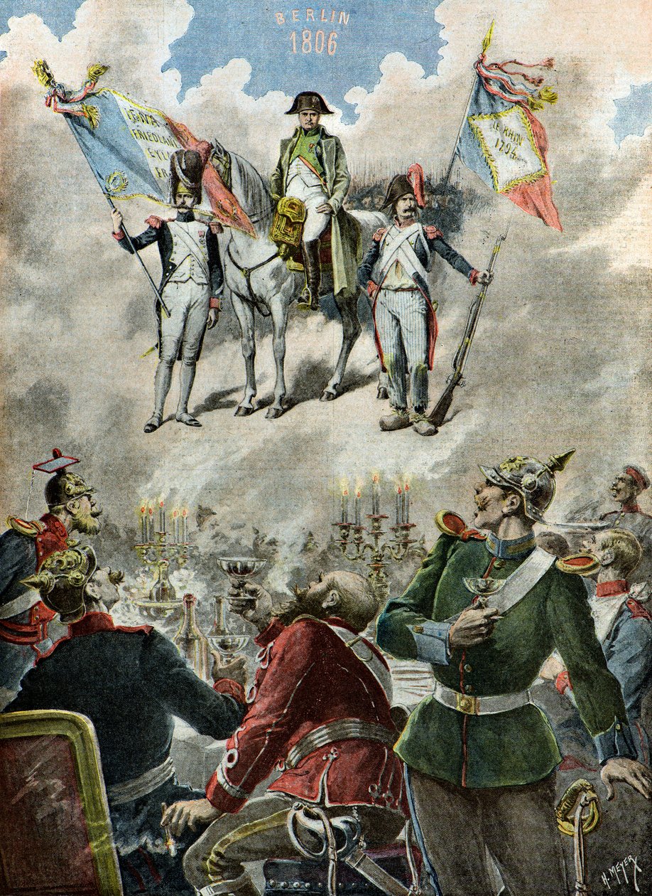 Alfred de Musset verseinek illusztrációja,1895 (Illusztráció) alkotó: Henri Meyer