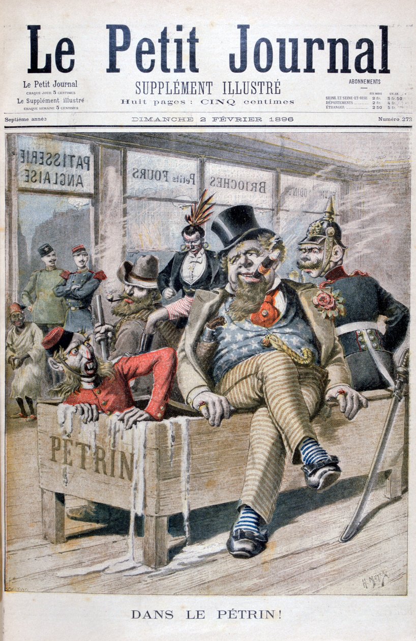 Zavarban!, 1896 alkotó: Henri Meyer