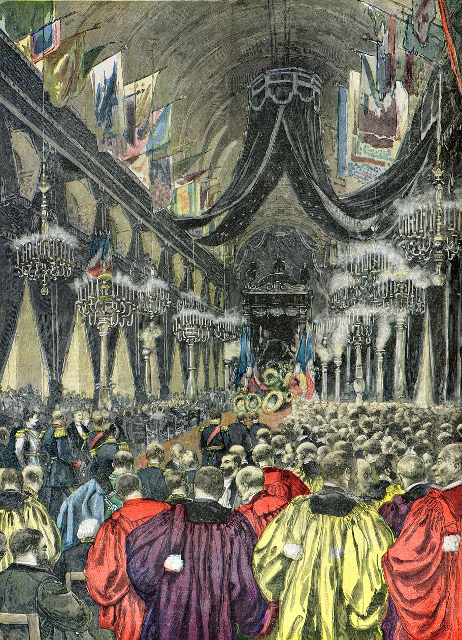 Marechal de Mac Mahon gyászszertartása alkotó: Henri Meyer