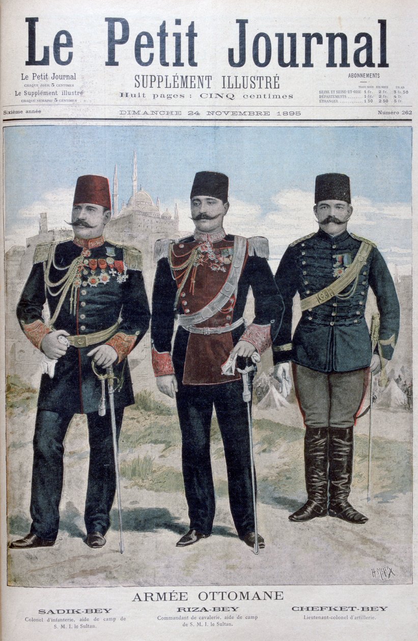 Oszmán hadsereg, 1895 alkotó: Henri Meyer