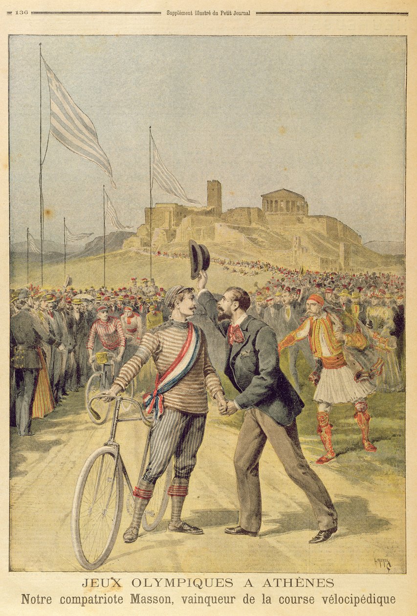 Paul Masson, illusztráció a „Le Petit Journal”-ból, 1896. április 26 alkotó: Henri Meyer