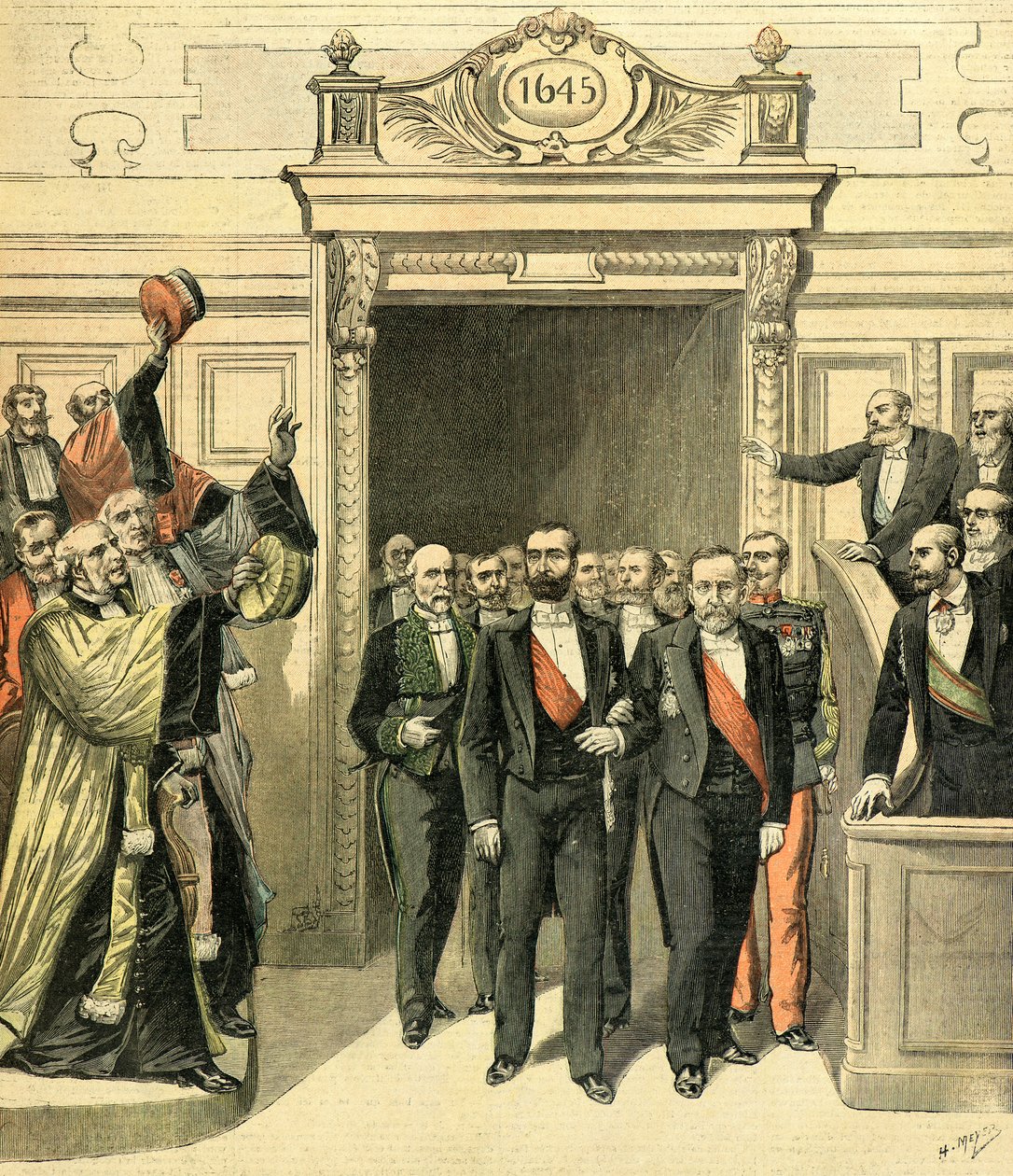 Sadi Carnot elnök alkotó: Henri Meyer
