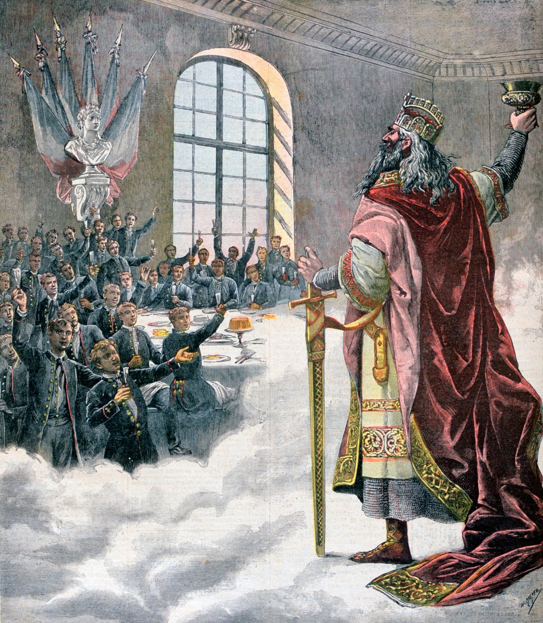 Nagy Szent Károly, 1892 alkotó: Henri Meyer
