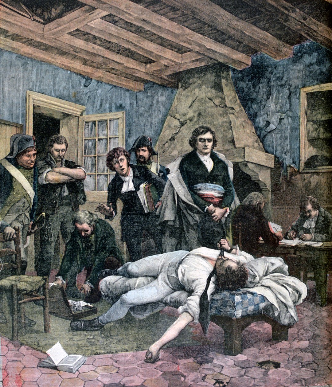 Charles Pichegru halála, 1891 alkotó: Henri Meyer