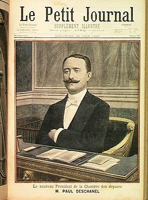 A képviselőház új elnöke, Paul Deschanel (1855-1922) a Le Petit Journalból, 1898. június 26. alkotó: Henri Meyer
