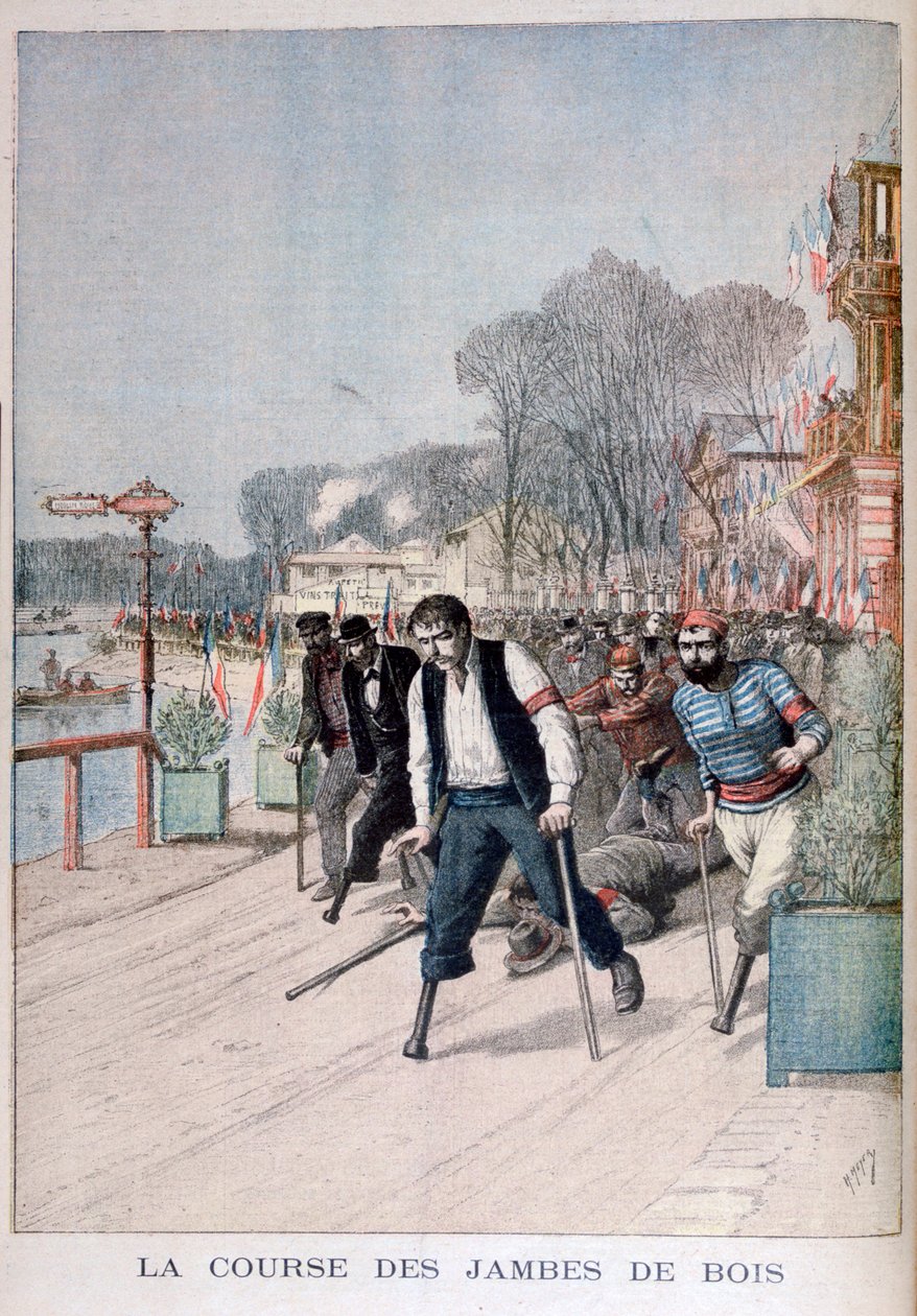 A falábak versenye, 1895 alkotó: Henri Meyer
