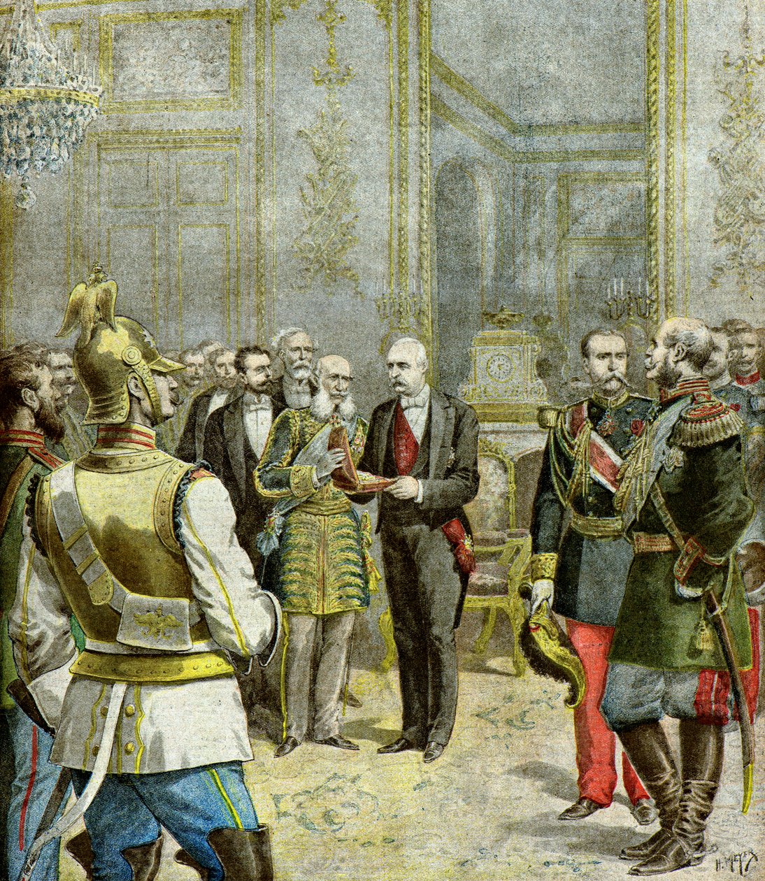 Az orosz diplomata, Baron de Mohrenheim báró alkotó: Henri Meyer