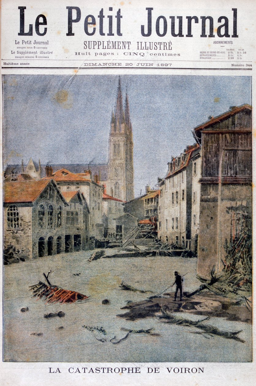 Voiron katasztrófája, Franciaország, 1897 alkotó: Henri Meyer