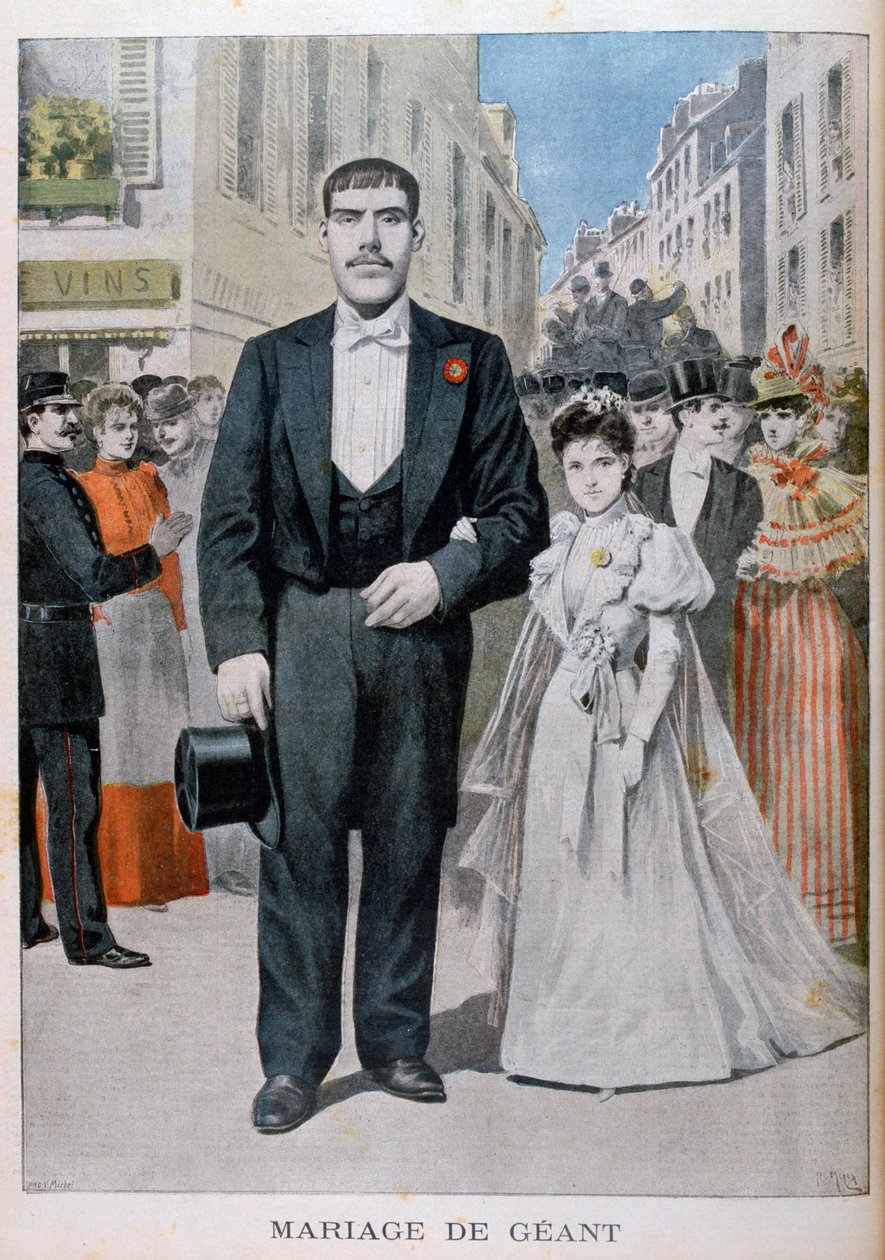 Egy óriás házassága, 1897 alkotó: Henri Meyer