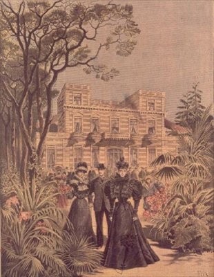Marija Fjodorovna cárnő (1847-1928) a Turbie Hotelben alkotó: Henri Meyer
