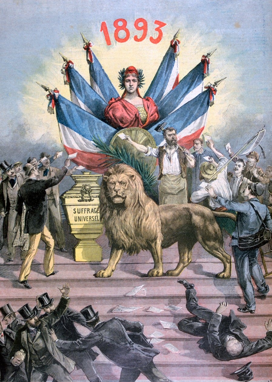 Általános választójog, 1893 alkotó: Henri Meyer