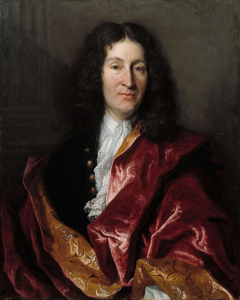 Jean de La Fontaine portréja 1621-1695, 1699. alkotó: Henri Millot