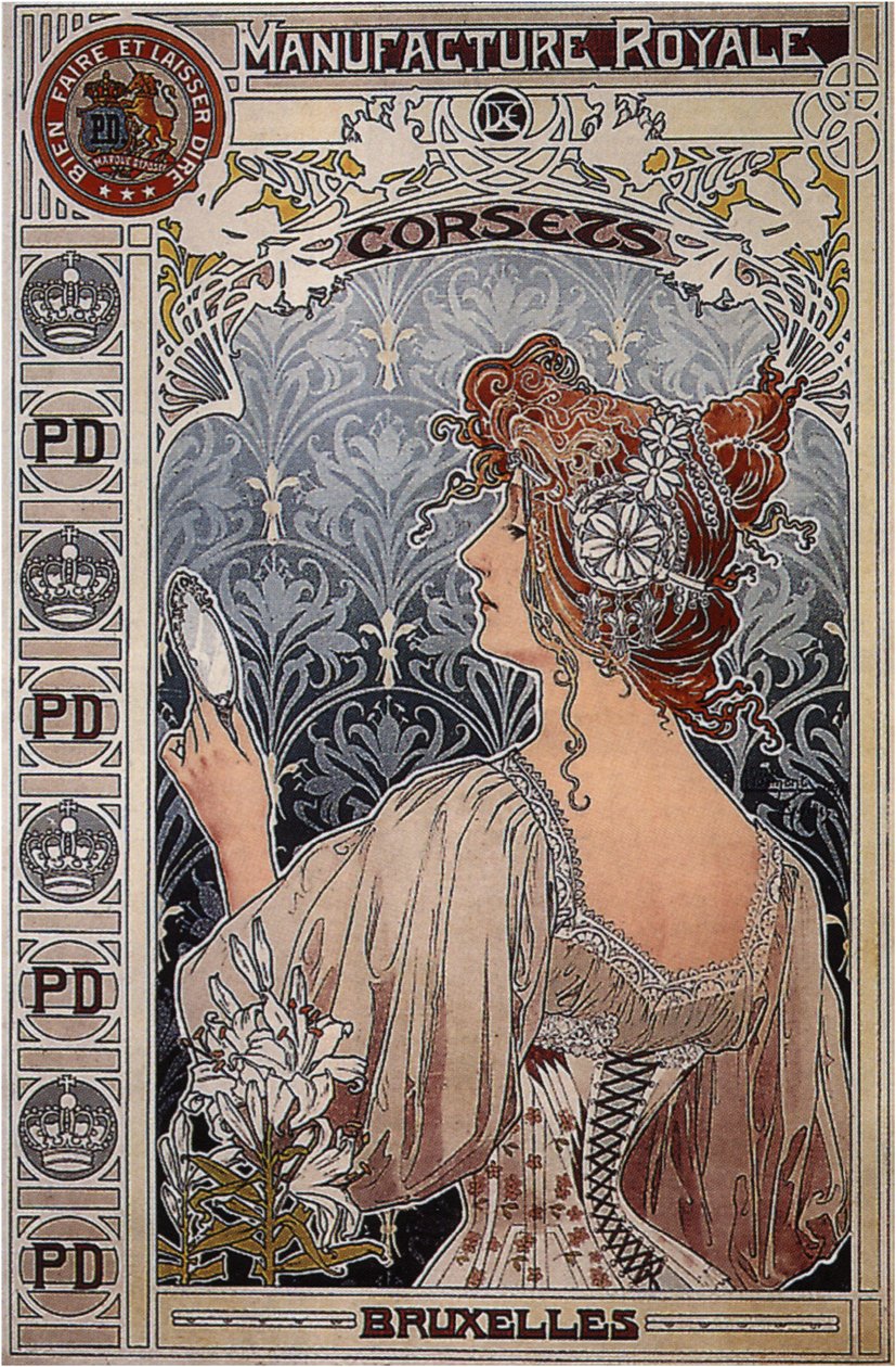 Manufacture Royale, 1897 alkotó: Henri Henri Antoine Théodore Livemont