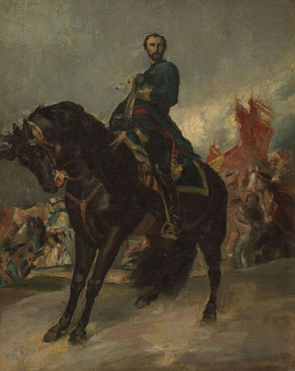 Juan Prim tábornok (1814-1870) alkotó: Henri Regnault