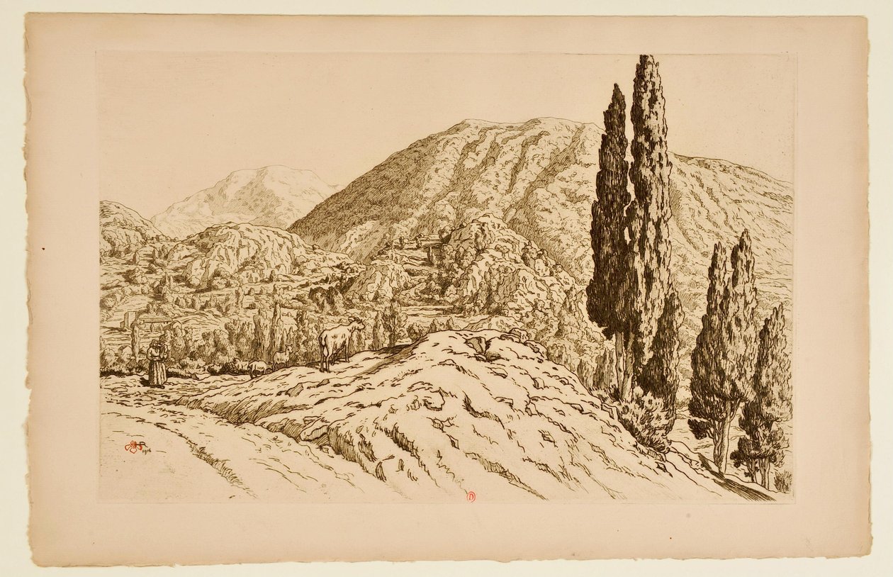 [Ax-les-Thermes] alkotó: Henri Rivière