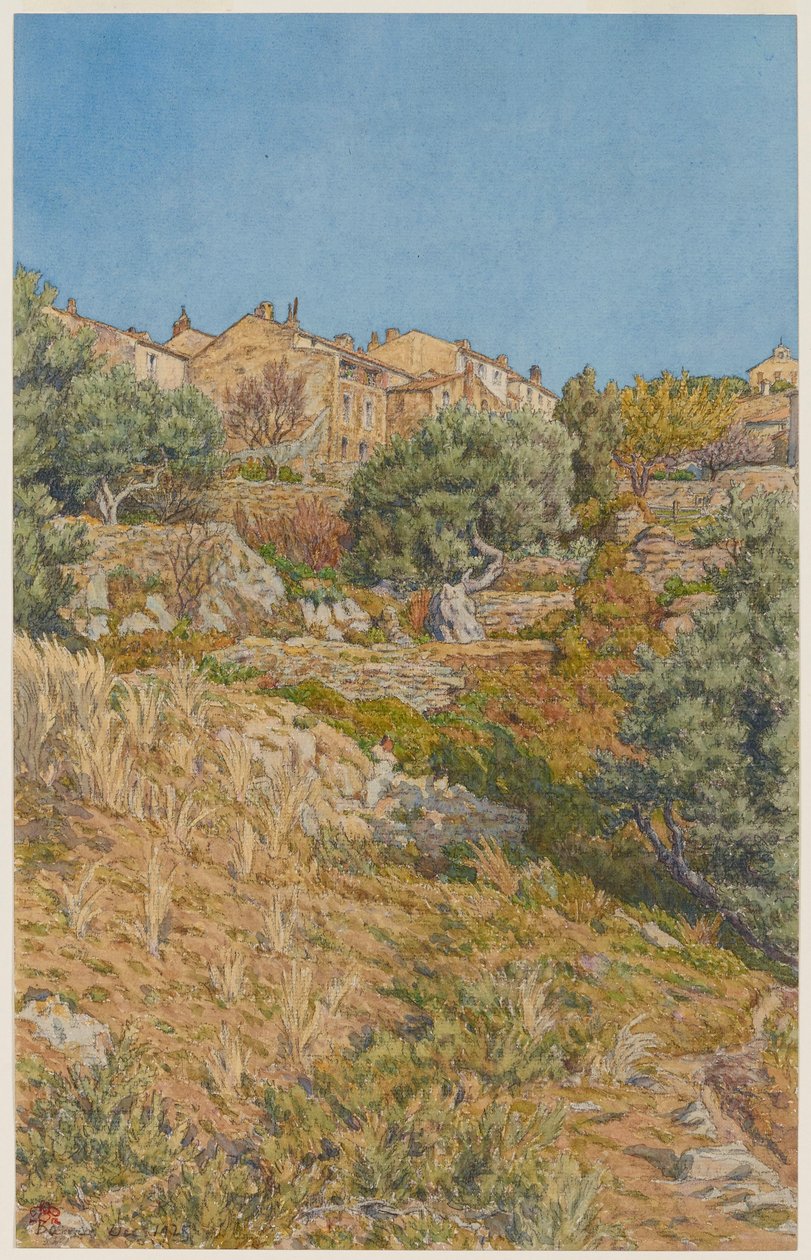 Bormes alkotó: Henri Rivière