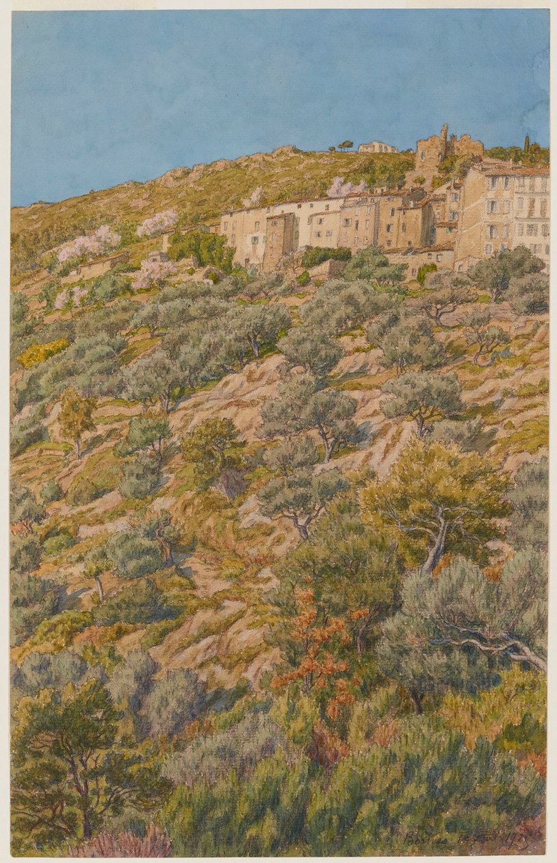 Bormes alkotó: Henri Rivière