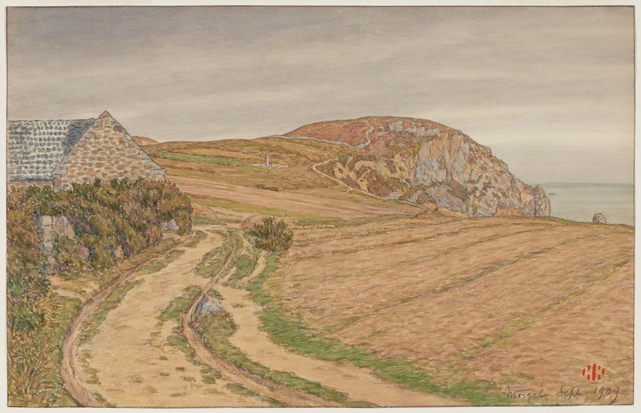 Chemin de l’Esquiffinec, Morgat alkotó: Henri Rivière