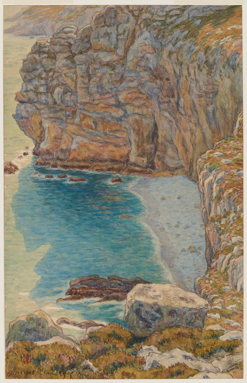 Port Haor sziklái, Morgat alkotó: Henri Rivière