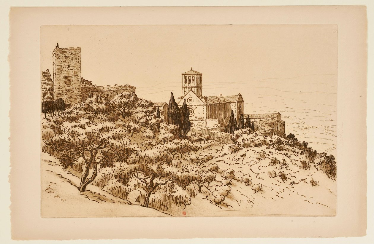 Az assisi bazilika alkotó: Henri Rivière