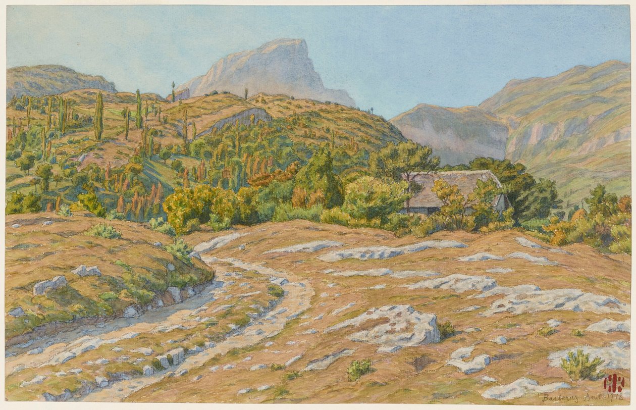 Le Granier. Barberaz alkotó: Henri Rivière