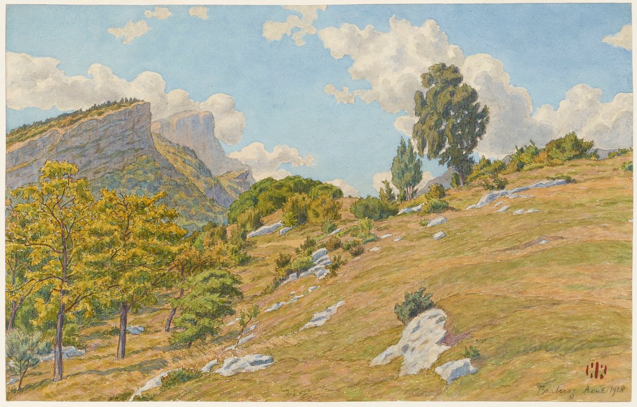 Plateaux de Barberaz alkotó: Henri Rivière