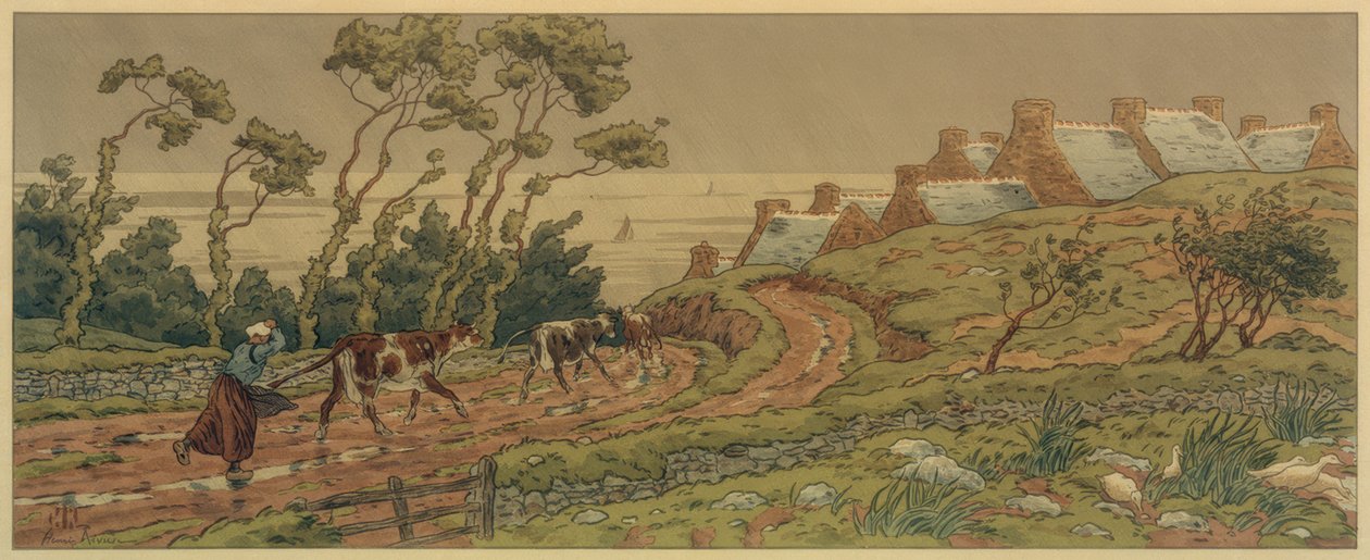 A felhőszakadás alkotó: Henri Rivière
