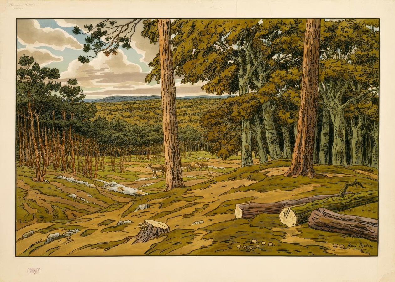 Az erdő alkotó: Henri Rivière