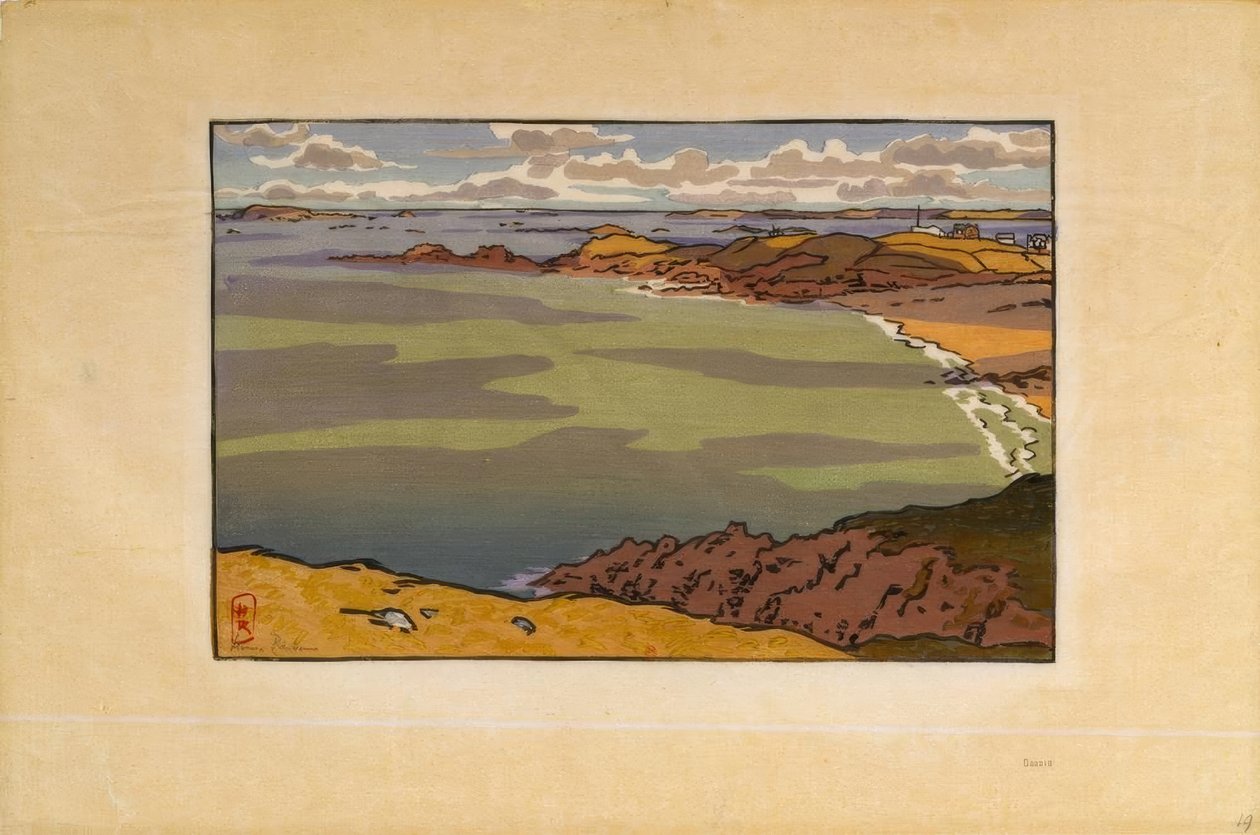 A Pointe du Decollé alkotó: Henri Rivière