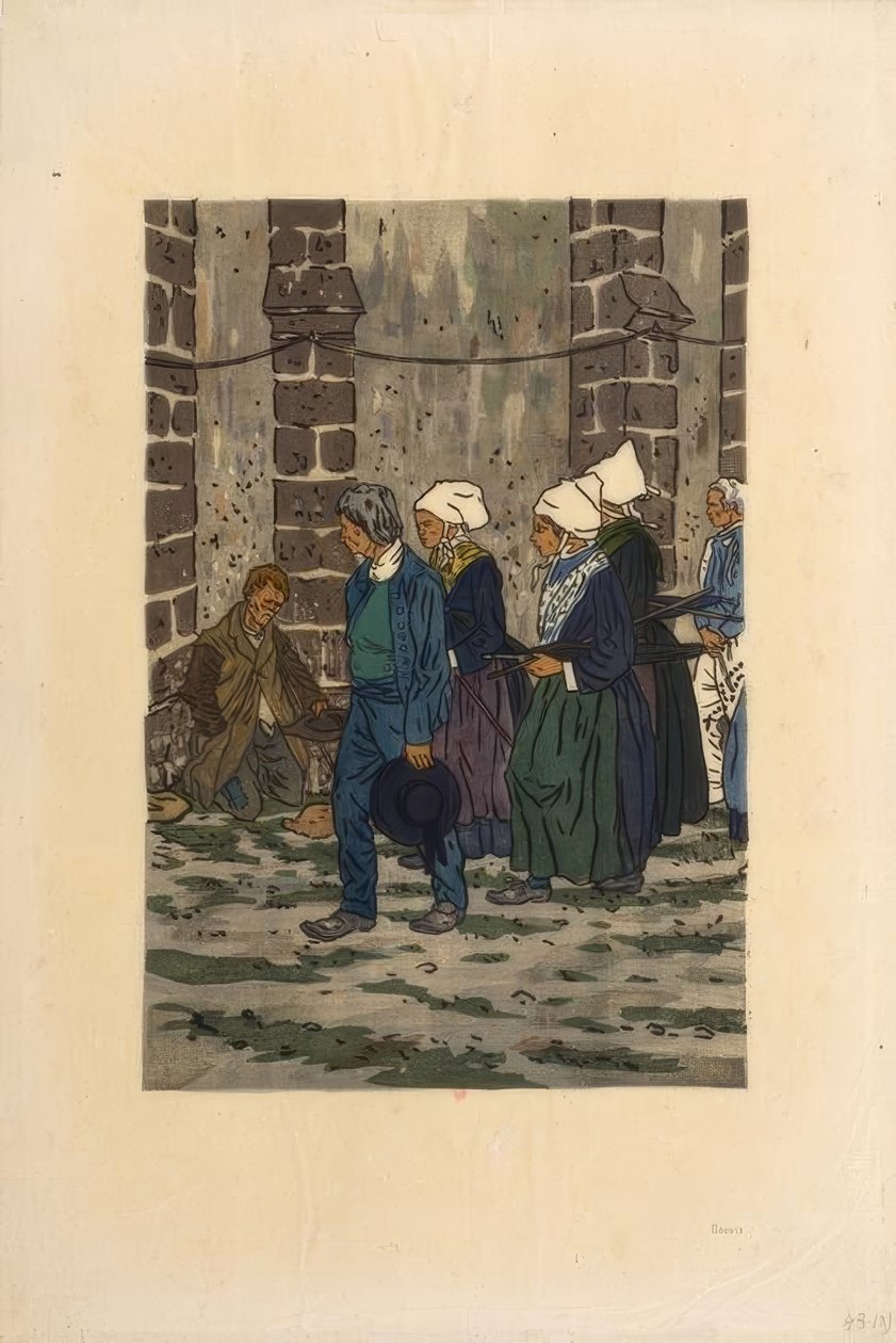 Sainte-Anne-la-Palud kegyelme alkotó: Henri Rivière