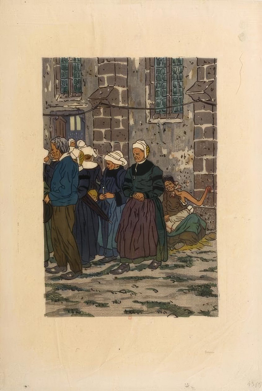 Sainte-Anne-la-Palud kegyelme alkotó: Henri Rivière